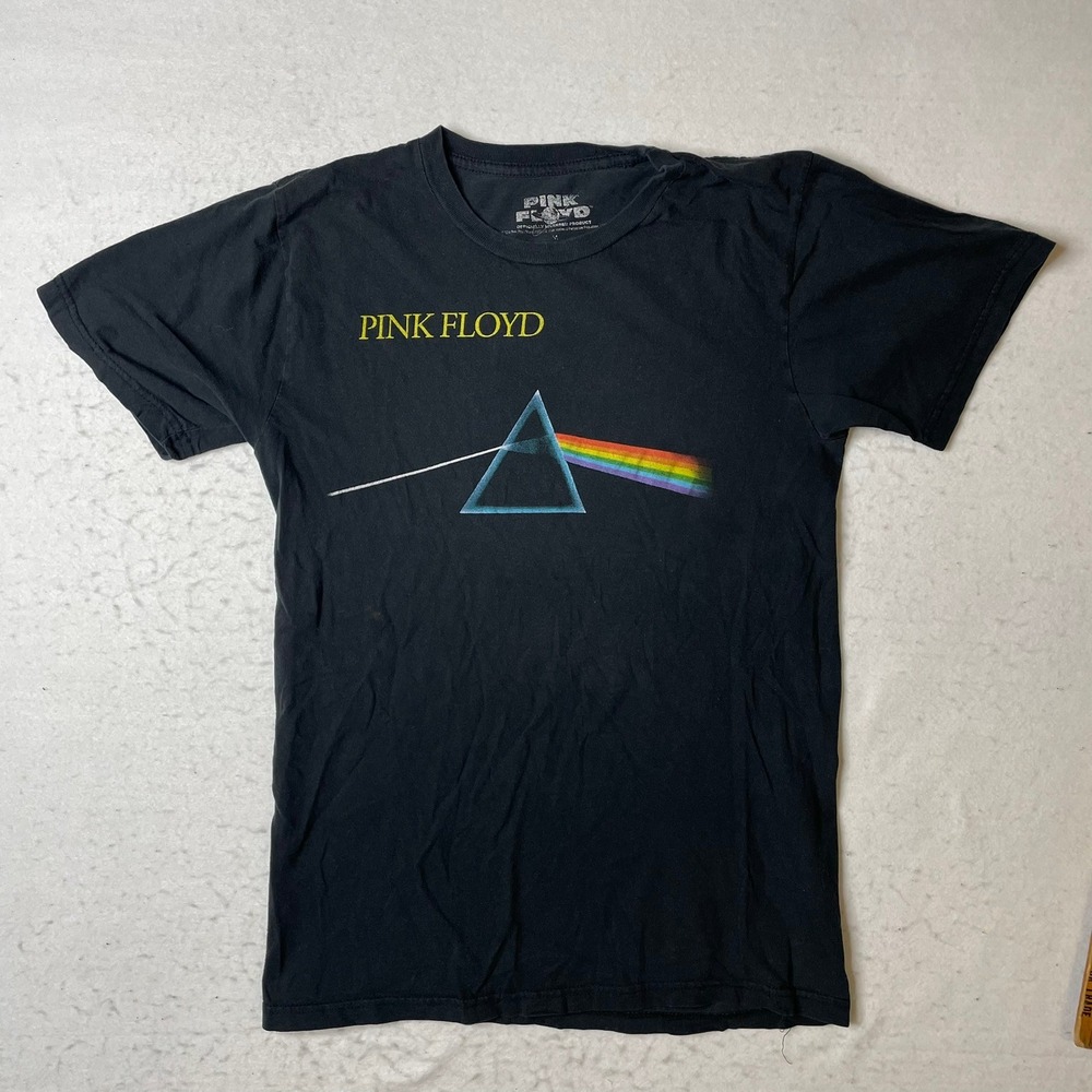 Pink Floyd The Dark‎ Side of the Moon Prism T Shirt Black Mens Medium